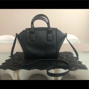 BCBG Maxazria Black Leather Handbag